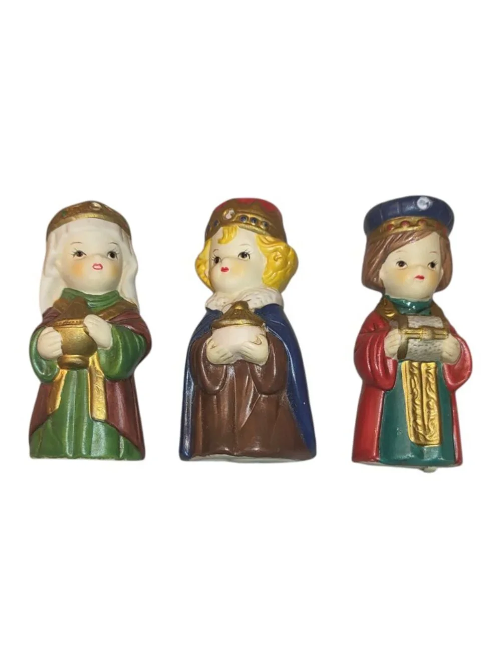 Vintage Sears Nativity Christmas Set Complete Original Box w/ Stable 11 Figures